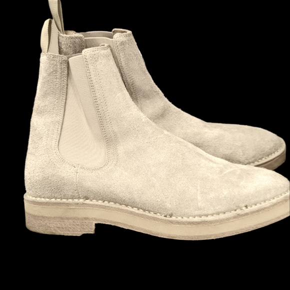 Yeezy Other - Yeezy Season 6 Mens Chelsea Boots Taupe Pull On Suede ...Size 44/10